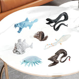 Maxbell 7Pcs Mini Deep Sea Biology Animal Figurines Model for Toddlers Kids