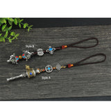 Maxbell Bag Pendant Key Charm Creative Decorations for Backpack Purse Unisex Style A