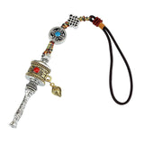 Maxbell Bag Pendant Key Charm Creative Decorations for Backpack Purse Unisex Style A