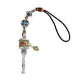 Maxbell Bag Pendant Key Charm Creative Decorations for Backpack Purse Unisex Style A