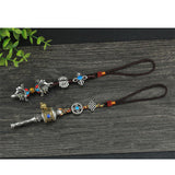 Maxbell Bag Pendant Key Charm Creative Decorations for Backpack Purse Unisex Style B