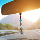 Maxbell Bag Pendant Key Charm Creative Decorations for Backpack Purse Unisex Style B