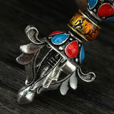 Maxbell Bag Pendant Key Charm Creative Decorations for Backpack Purse Unisex Style B