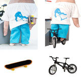 Maxbell Bike Finger Skateboarding Site Finger Toys Finger Skateboard for Kids Adults