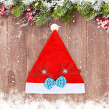 Maxbell Red Santa Claus Xmas Hat Cap for Masquerade Carnival Stage Performance Style C
