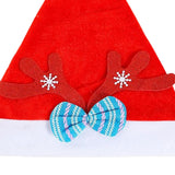 Maxbell Red Santa Claus Xmas Hat Cap for Masquerade Carnival Stage Performance Style C