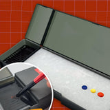 Maxbell Paint Storage Box Watercolor Tray for Action Figures Model Car Dolls