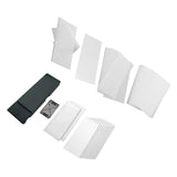 Maxbell Paint Storage Box Watercolor Tray for Action Figures Model Car Dolls