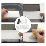 Maxbell Paint Storage Box Watercolor Tray for Action Figures Model Car Dolls