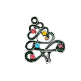 Maxbell Elegant Christmas Brooch Pins Lapel Brooch for Clothes suits Decoration Tree Green