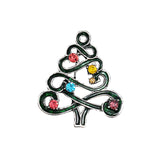 Maxbell Elegant Christmas Brooch Pins Lapel Brooch for Clothes suits Decoration Tree Green