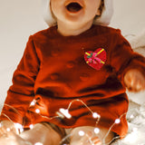 Maxbell Elegant Christmas Brooch Pins Lapel Brooch for Clothes suits Decoration Heart