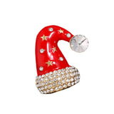 Maxbell Elegant Christmas Brooch Pins Lapel Brooch for Clothes suits Decoration Hat