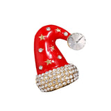 Maxbell Elegant Christmas Brooch Pins Lapel Brooch for Clothes suits Decoration Hat