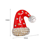 Maxbell Elegant Christmas Brooch Pins Lapel Brooch for Clothes suits Decoration Hat