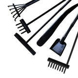 Maxbell Rake Zen Garden Sand Mini Tool Crafts Toy for Home Birthday Gift Supplies Black