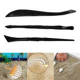 Maxbell Rake Zen Garden Sand Mini Tool Crafts Toy for Home Birthday Gift Supplies Black 1
