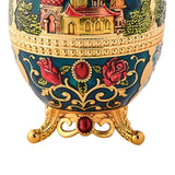 Maxbell Portable Toothpick Holder Toothpicks Case for Household Decor Ornament Dark Blue