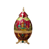 Maxbell Portable Toothpick Holder Toothpicks Case for Household Decor Ornament Red