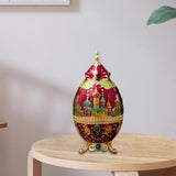 Maxbell Portable Toothpick Holder Toothpicks Case for Household Decor Ornament Red