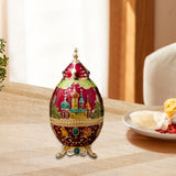 Maxbell Portable Toothpick Holder Toothpicks Case for Household Decor Ornament Red