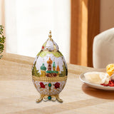 Maxbell Portable Toothpick Holder Toothpicks Case for Household Decor Ornament White