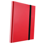 Maxbell 432 Card Pocket Binder Baseball Card Sleeves for Sports Cards TCG Cards Red