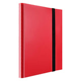Maxbell 432 Card Pocket Binder Baseball Card Sleeves for Sports Cards TCG Cards Red
