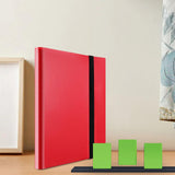 Maxbell 432 Card Pocket Binder Baseball Card Sleeves for Sports Cards TCG Cards Red