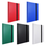 Maxbell 432 Card Pocket Binder Baseball Card Sleeves for Sports Cards TCG Cards Red