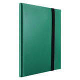 Maxbell 432 Card Pocket Binder Baseball Card Sleeves for Sports Cards TCG Cards Green