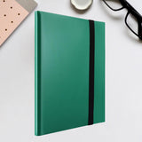 Maxbell 432 Card Pocket Binder Baseball Card Sleeves for Sports Cards TCG Cards Green