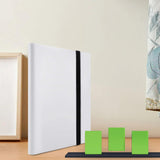 Maxbell 432 Card Pocket Binder Baseball Card Sleeves for Sports Cards TCG Cards White