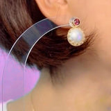 Maxbell Acrylic Earrings Try On Sticks Trial Display Holder Rack for Live