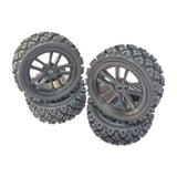 Maxbell 1: 10 Scale RC Tyres Wheel Tires Replace Part for DIY Accs Vehicle Parts Style B