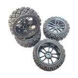 Maxbell 1: 10 Scale RC Tyres Wheel Tires Replace Part for DIY Accs Vehicle Parts Style B