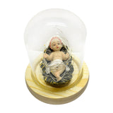 Maxbell Infant Jesus Figurine Miniature Sculpture Resin Statue for Home Decor Gifts