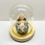 Maxbell Infant Jesus Figurine Miniature Sculpture Resin Statue for Home Decor Gifts