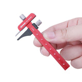 Maxbell T Type Marking Ruler Adjustable Line Gauge for Crafting Woodworking Drafting
