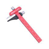 Maxbell T Type Marking Ruler Adjustable Line Gauge for Crafting Woodworking Drafting