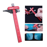 Maxbell T Type Marking Ruler Adjustable Line Gauge for Crafting Woodworking Drafting