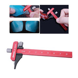 Maxbell T Type Marking Ruler Adjustable Line Gauge for Crafting Woodworking Drafting