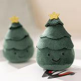 Maxbell Mini Christmas Tree Plush Toy Decoration for Festival Living Room