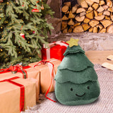 Maxbell Mini Christmas Tree Plush Toy Decoration for Festival Living Room