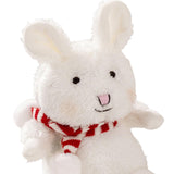 Maxbell Lovely Mini Plush Toy Soft Ornaments Gift for Home Living Room Holiday Rabbit