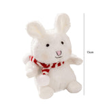 Maxbell Lovely Mini Plush Toy Soft Ornaments Gift for Home Living Room Holiday Rabbit