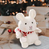 Maxbell Lovely Mini Plush Toy Soft Ornaments Gift for Home Living Room Holiday Rabbit