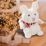 Maxbell Lovely Mini Plush Toy Soft Ornaments Gift for Home Living Room Holiday Rabbit