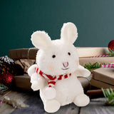 Maxbell Lovely Mini Plush Toy Soft Ornaments Gift for Home Living Room Holiday Rabbit