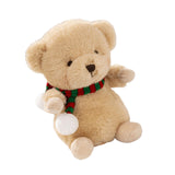 Maxbell Lovely Mini Plush Toy Soft Ornaments Gift for Home Living Room Holiday Bear